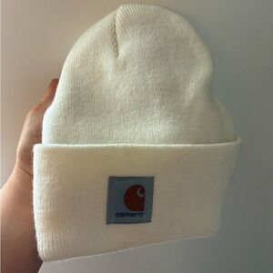 Carhartt Cream Knit Beanie